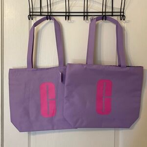 NWT Clinique toe bag with straps, lipstick lining